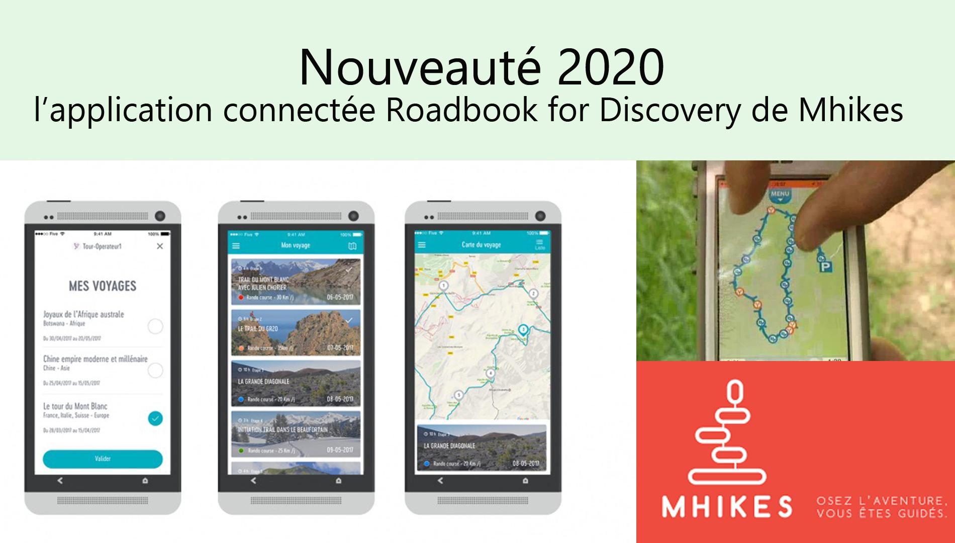 Nouveauté 2020 : la randonnée connectée Nouveauté 2020 : la randonnée connectée