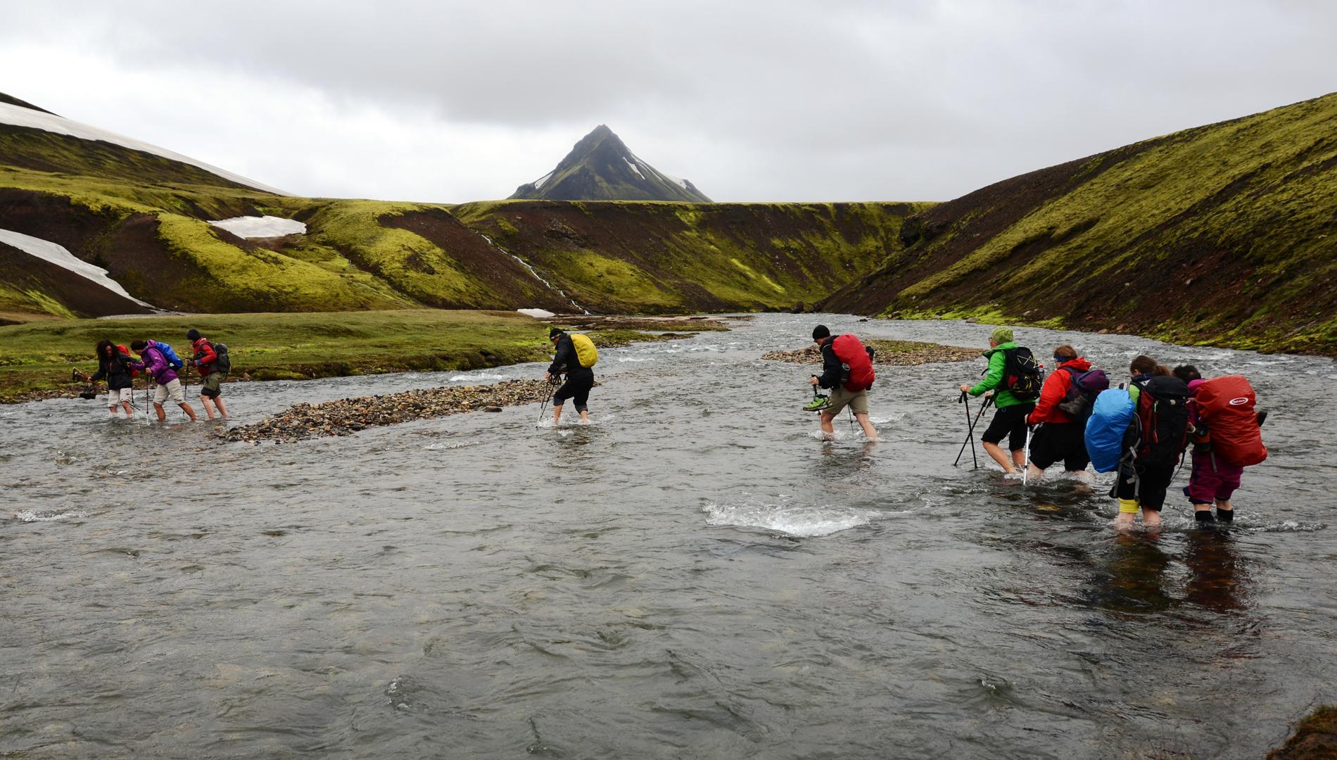 Islande  ---   Le trek de Landmannalaugar