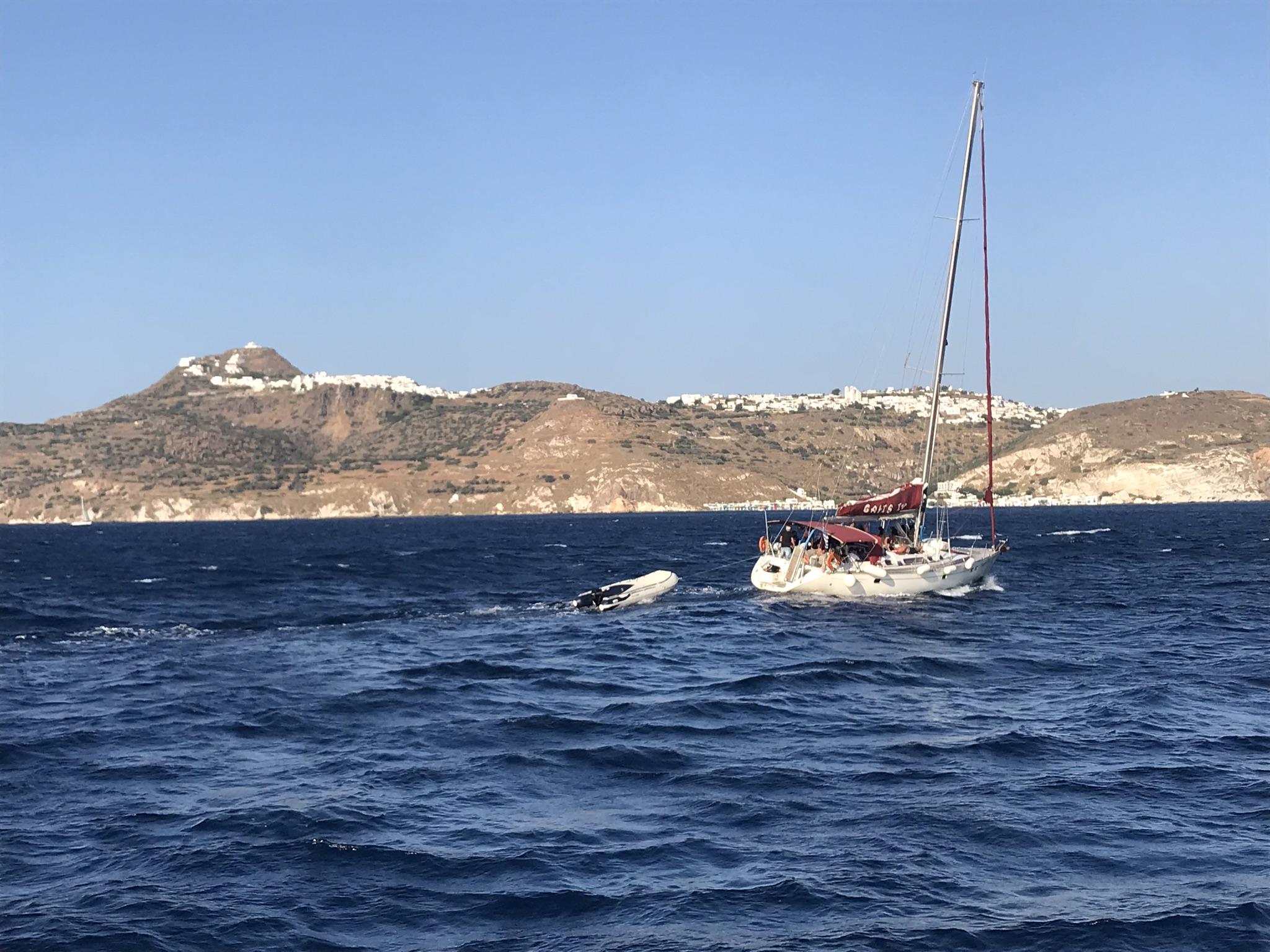 Les Cyclades à la voile