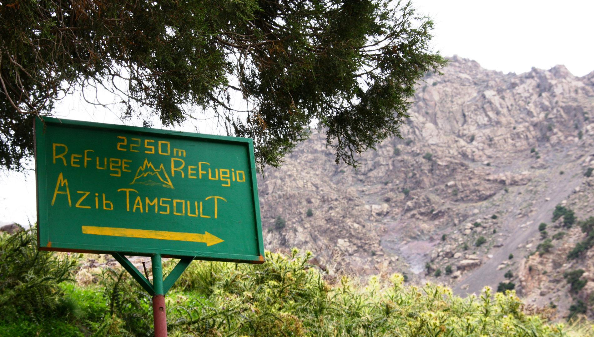 Les villages et vallées du Toubkal ( Haut Atlas - Maroc )