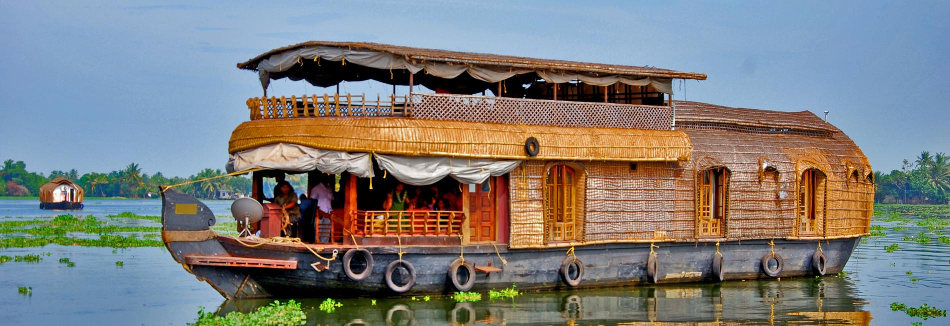 Les Backwaters, Inde du sud